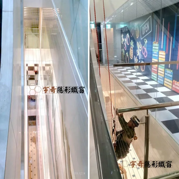 樓梯・電扶梯防墜網